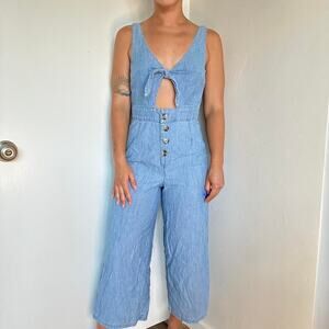 Topshop Denim Overalls